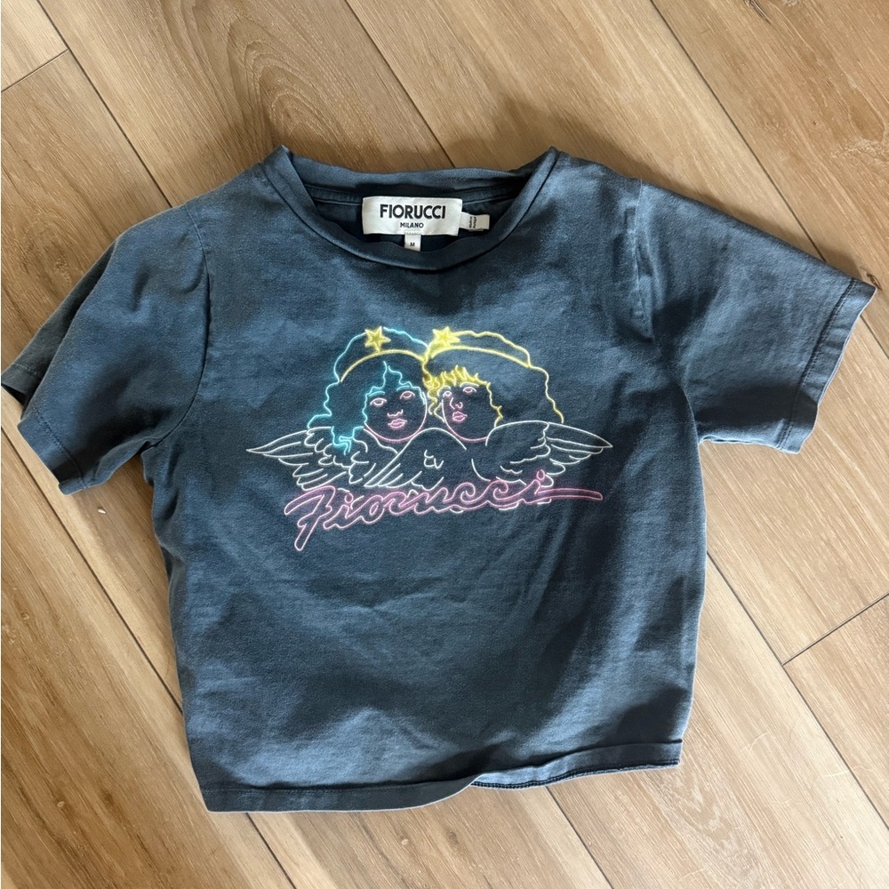 Fiorucci Women’s Gray Graphic T-Shirt